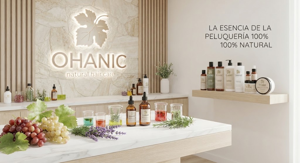 Imagen corporativa de OHANIC natural hair care